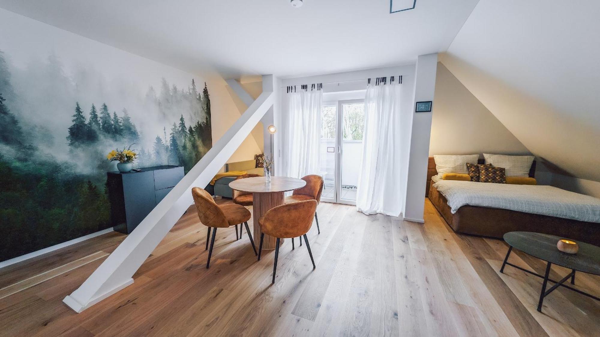 Suite 13 Im Wald Mit Balkon Amberg Exteriör bild